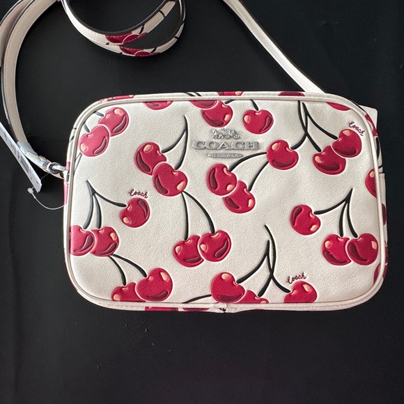 Coach Jamie Camera Bag With Cherry Print - Picture 1 of 10